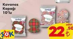 KAVANOZ KAPAĞI 10'LU